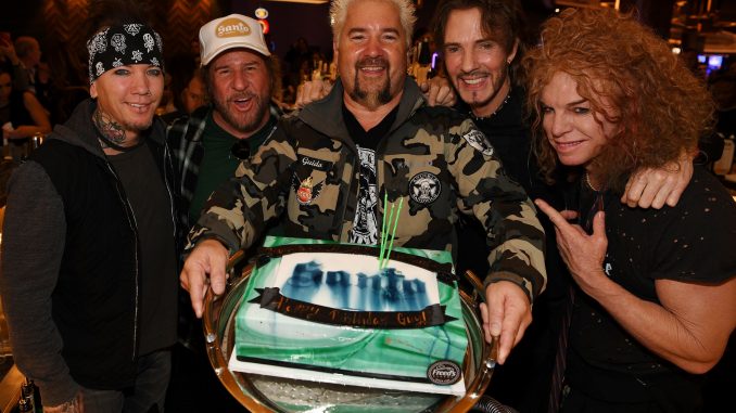 Rock Icon Sammy Hagar And Rick Springfield Celebrate Reinvention Of The STRAT Hotel, Casino & SkyPod With Santo Blanco Tequila And Sammy's Beach Bar Rum