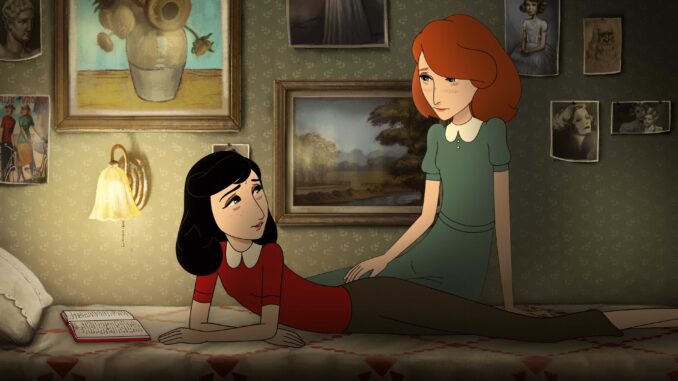 Where is Anne Frank 'Where Is Anne Frank' premiered at the Cannes Film Festival 2021. Directed by Ari Goman. Photo courtesy of Purple Whale Films.